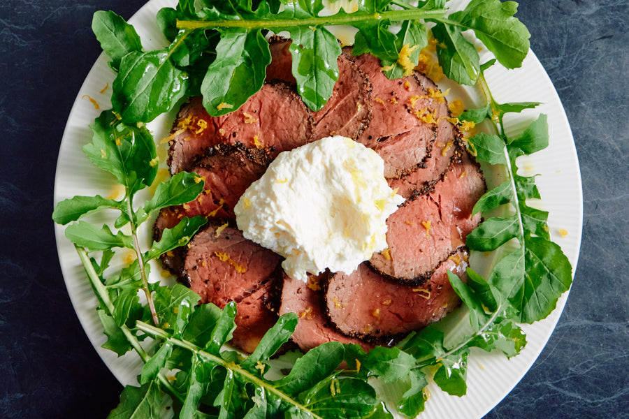 How to cook a pepper-crusted eye fillet