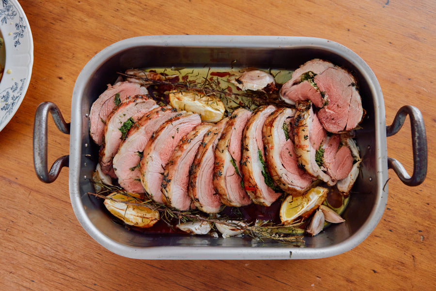 How to cook a lamb leg torchon