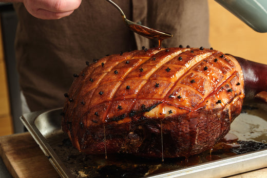 How to reheat a glazed ham