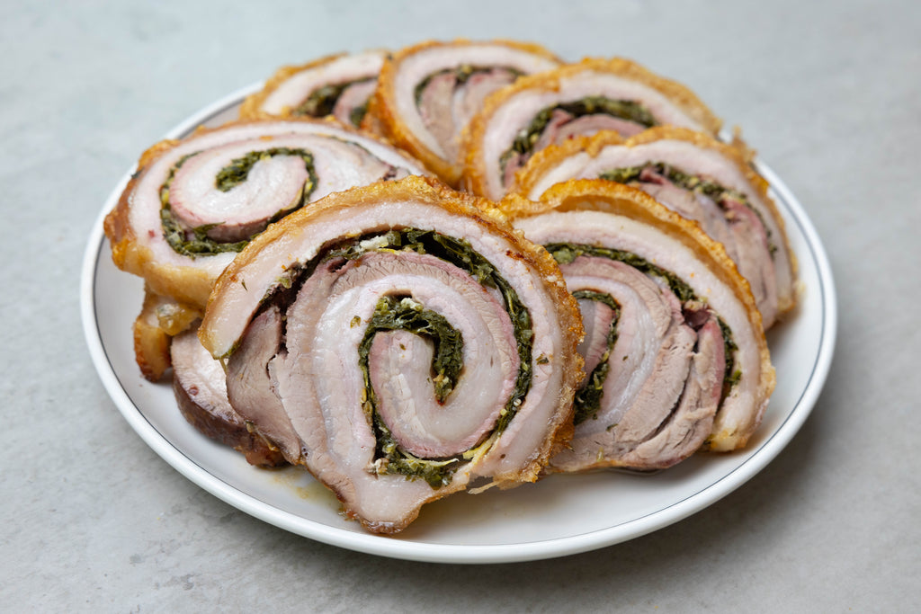 Slow-cooked Porchetta