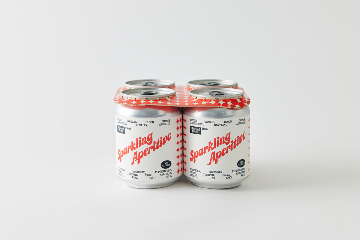 Mischief Brew Sparkling Aperitivo 4-pack | Meatsmith
