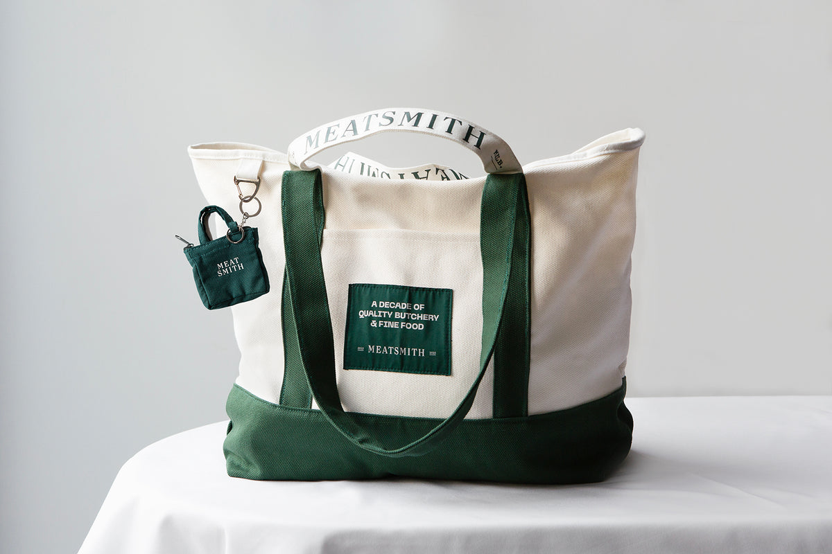 Meatsmith 10 Year Anniversary Tote | Order Now | Meatsmith