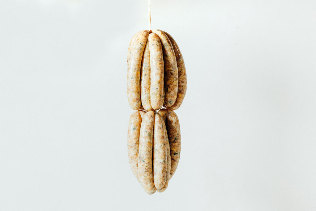 Chicken and green peppercorn sausages, 5PC