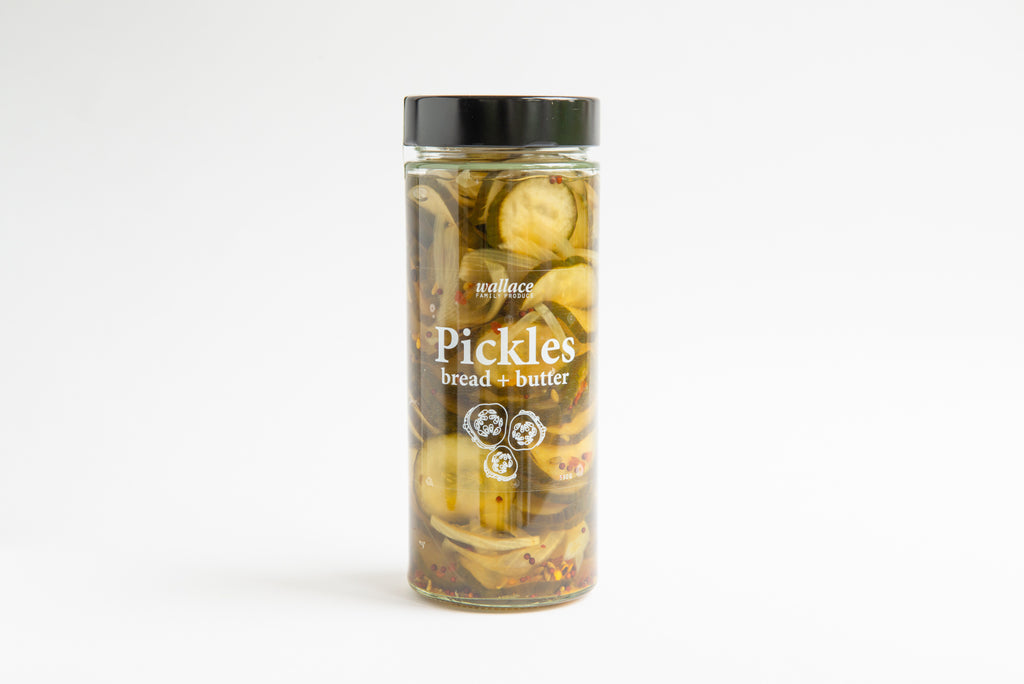 Wallace Family Produce Bread and Butter Pickles