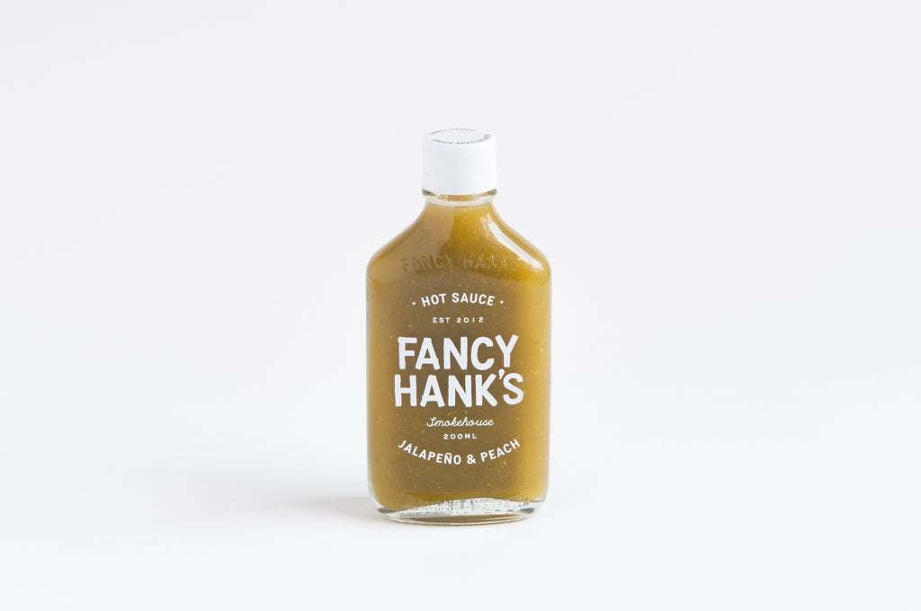 Fancy Hanks Jalapeno & Peach Hot Sauce